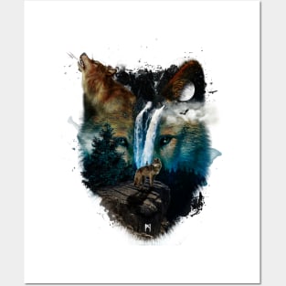 Calm of The Wolf Posters and Art